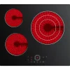 Outlet CDV Glaskeramik-Kochfeld 60 cm 3 Zonen 9 Stufen 5700 W CDVER573