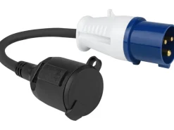 Outlet CEE Adapterleitung Stecker 3-polig