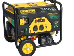 Champion Stromerzeuger AVR Technologie CPG3500E2-DF-EU DualFuel 2800 W< Kühlschränke