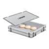PROREGAL CHEFGASTRO Pizzaballenbox Mit Deckel HxBxT 8,5 x 30 x 40 cm 9 Liter Teigwanne Für Pizzateig Sstapelbare Pizzabox< Vorratsdosen