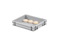 PROREGAL Vorratsdosen|Vorratsbehälter<CHEFGASTRO Pizzaballenbox Ohne Deckel HxBxT 7,5 x 30 x 40 cm 9 Liter Teigwanne Für Pizzateig Sstapelbare Pizzabox