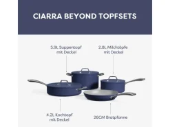 CIARRA Beyond Kochgeschirr Pfannenset 4-tlg Topf- & Pfannen-Sets Blau VMCWSM7