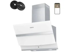CIARRA Dunstabzugshaube 60 cm 650 m³/h A+++ Kopffrei WIFI-APP Touch Control VM6736NW< Dunstabzugshauben-Filter