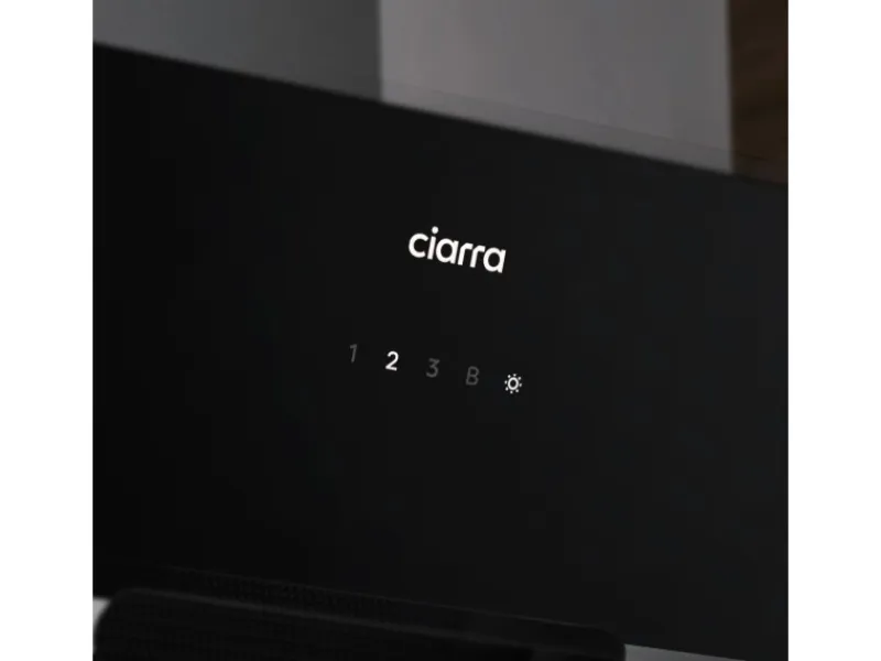 CIARRA Dunstabzugshaube 60 cm 650 m³/h A+++ Kopffrei WIFI-APP Touch Control VM6736FB< Kochfelder|Dunstabzugshauben-Filter