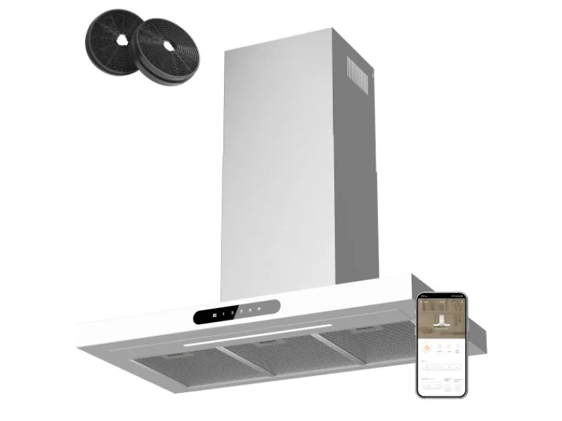 Online CIARRA Dunstabzugshaube A+++ 650 m³/h 90 cm WIFI-APP Touch Control VM9102W