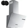 CIARRA Dunstabzugshaube A+ 580 m³/h 60 cm 3 Stufen Kopffreihaube VM6765AS