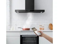 Inselhauben<CIARRA Dunstabzugshaube A+++ 650 m³/h 90 cm WIFI-APP Touch Control VMB9102P