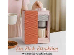 CIARRA Espressomaschine Tragbare Kaffeemaschine 3 Temperatur 15 Bar für Camping Reise CBPCM551-P< Kaffeemaschinen