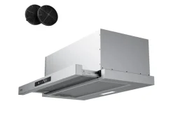 CIARRA Flachschirmhaube 60 cm 580 m³/h A+ Unterbau Abzugshaube VM6909AS