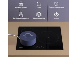 Kochfelder|Einbauküchen<CIARRA Induktionskochfeld 60 cm 3 Kochfelder Einbau-Induktion VM3BIH-F