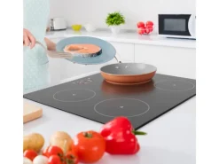 CIARRA Induktionskochfeld 4 Zonen 60 cm Einbau-Kochfelder VM4BIH-D< Einbauküchen|Pfannen