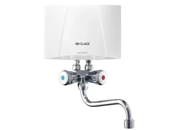 Clage Kleindurchlauferhitzer M3/SMB inkl. Armatur Hydraulisch 3,5 kW< Durchlauferhitzer|Einhebelmischer