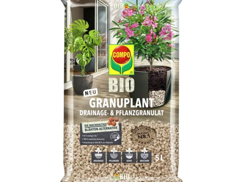 Discount Compo BIO Granuplant® Drainage- und Pflanzgranulat 1 x 5 l