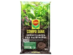 Compo Töpfe<Sana Grünpflanzen- und Palmenerde Torffrei 10 l