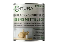 CONTURA Schneidebretter<Klarlack Lebensmittelecht Hartlack Food Safe Schneidebrett Tischplatte Holzlack LFGB Lack  375ml
