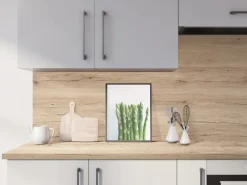Einbauküchen<CPL-Arbeitsplatte 280 cm x 63 cm x 2,8 cm Eiche Sanremo Sand