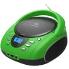 CYBERLUX Haushaltsgeräte<CL-700 CD-Player Tragbar CD/MP3/USB Radio Grün