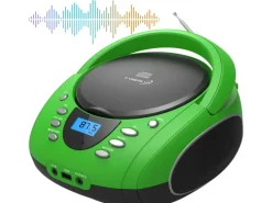 CYBERLUX Haushaltsgeräte<CL-700 CD-Player Tragbar CD/MP3/USB Radio Grün