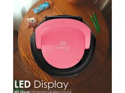 CYBERLUX CL-620 CD-Player Tragbar CD/MP3/USB Radio Pink< Haushaltsgeräte