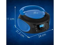 Sale CYBERLUX CL-610 CD-Player Tragbar CD/MP3/USB Radio Blau