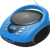 CYBERLUX Haushaltsgeräte<CL-710 CD-Player Tragbar CD/MP3/USB Radio Blau