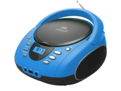 CYBERLUX Haushaltsgeräte<CL-710 CD-Player Tragbar CD/MP3/USB Radio Blau
