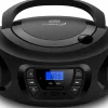CYBERLUX CL-600 CD-Player Tragbar CD/MP3/USB Radio Schwarz< Haushaltsgeräte