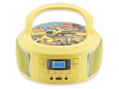 Best CYBERLUX CL-950 Kinder CD-Player Tragbar CD/MP3/USB Radio Gelb