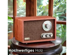 Hot CYBERLUX CL-3080 Retro-Radio mit Bluetooth USB SD AM/FM Radio
