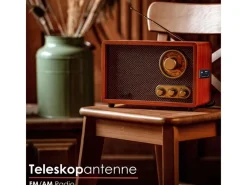 Hot CYBERLUX CL-3080 Retro-Radio mit Bluetooth USB SD AM/FM Radio