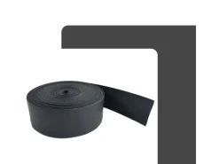 Dalsys Fugenband 2x 50m x 60mm Weich PVC Dichtband gegen Feuchtigkeit Schwarz