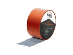 DAPRONA Butylband 10m x 75mm Alu Reperaturband Dichtband Ziegelrot