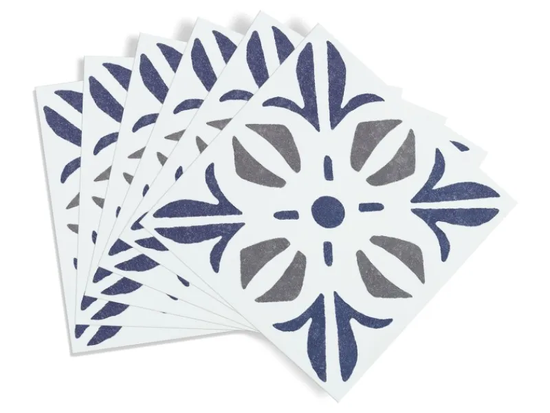 d-c-fix Wandfliesen Wall Tiles Cubia 6er-Set 15 cm x 15 cm Blue< Küchenrückwände