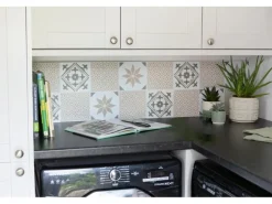 d-c-fix Küchenrückwände<Wandfliesen Wall Tiles Lina 6er-Set 15 cm x 15 cm