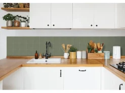 d-c-fix Küchenrückwände<Wandfliesen Wall Tiles 6er-Set 15 cm x 15 cm Olive