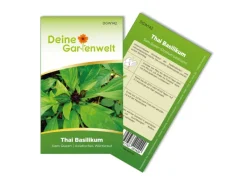 Deine Gartenwelt Basilikum Thai Siam Queen Samen< Töpfe