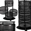Online deluxe4home Rollwagen mit 4 schwenkbaren Ebenen 30x30x78 cmRund