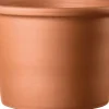 Deroma Pflanztopf Cilindro Bordato Ø 12 cm x 9 cm Cotto< Töpfe