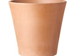 Online Deroma Pflanztopf Cono Garden Ø 31 cm Terrakotta-Tonweiß White