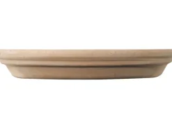 Deroma Untersetzer White Garden Rund Terrakotta Tonweiss Ø 11 cm