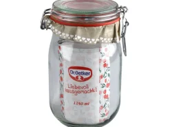 Dr. Oetker Bügelverschlussglas 1140 ml< Küchenhelfer