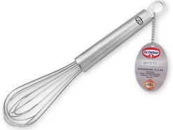 Küchenhelfer<Dr. Oetker Schneebesen Profi 25 cm Silber