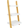 DuneDesign Küchenregale<Badezimmer Leiterregal 45 x 90 cm aus Bambus