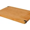 DuneDesign Schneidebrett aus Bambus 44 x 30 x 2 cm mit Ausguss< Schneidebretter|Küchenhelfer