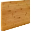 DuneDesign Schneidebretter|Küchenhelfer<XL Schneidebrett aus Bambus 50 x 35 x 3 cm extra Dick