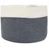 DuneDesign XXL Aufbewahrungskorb aus Baumwolle 60 Liter Ø 50 x 35 cm< Töpfe