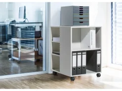 Online Durable Multifunktions-Wagen 74/59 3-seitig Offen Weiß