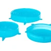 Durandal Silikon-Deckel 3er-Set Groß Blau< Vorratsdosen|Vorratsbehälter
