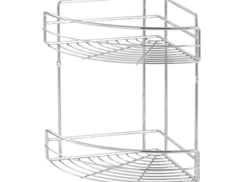 Eck-Drahtkorb Fregate 2 Etagen 315 mm x 235 mm x 320 mm< Küchenregale