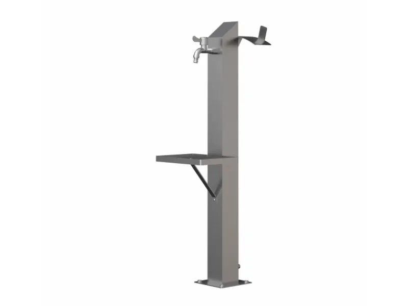 Online Eclipse Wasserzapfsäule Wassersäule für den Garten mit Außenwasserhahn Wasserhahn mit Ablage und Anschluss